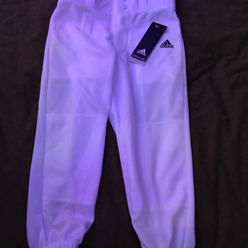 Kids Adidas Baseball Pants NWT Size XS 6-8
